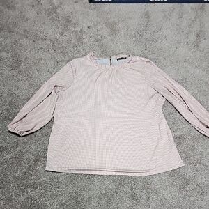 Adrianna Papell Light Pink Blouse